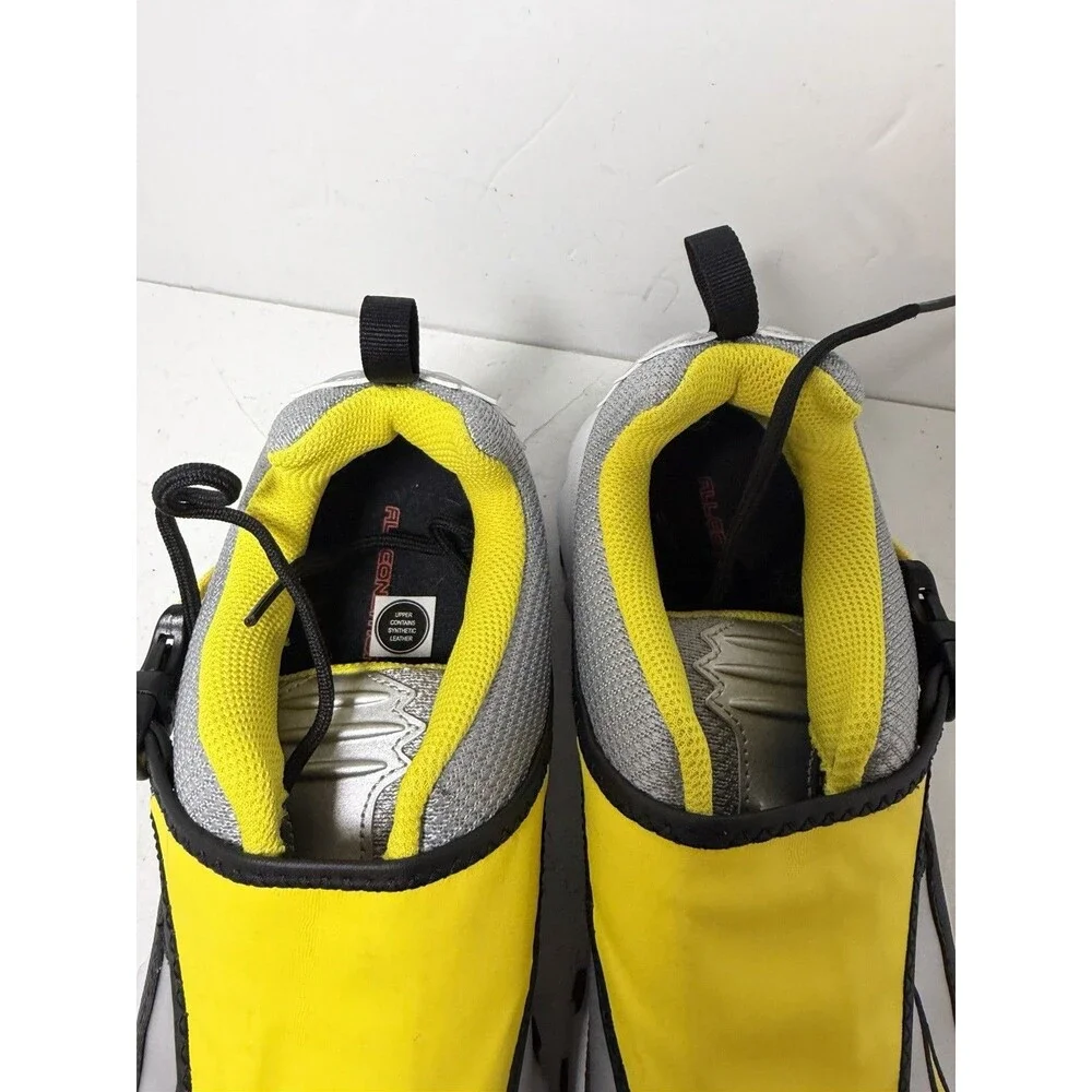 Nike ACG phassad Shoes Mens Sz 8 Black yellow zest Athletic Air Training EUC